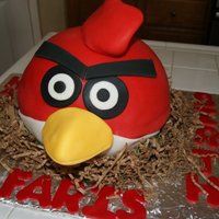 Angry Bird Cake 