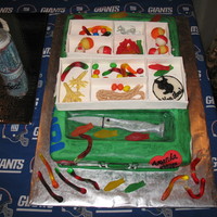 Groom's Cake Fishing Tackle Box