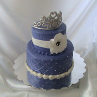 Princess This cake was made for a little girl who is turning 9! It was a pound cake with buttercream icing. She was so excited. She designed her own...