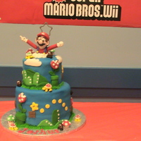 Mario Made for a little boy who is a mega Mario fan! I had no idea how it was going to turn out, but I am pleased with it. It was fun to make.