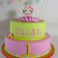 Hello Kitty Cake 