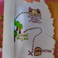 Tiara Princess And Treasure Hunt Map