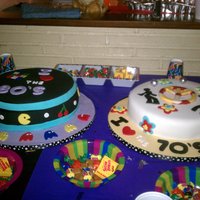 70's & 80's Birthday Cakes 