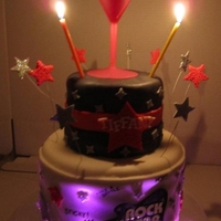 "pour Some Sugar" 21St Birthday Cake 