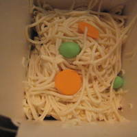Chow Mein Birthday Cakes Take Out Thank goodness for Cake Central and the idea for these chow mein food cakes. They were for my sons birthday at school. The take out food...