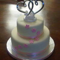 Anniversary Cake My dear friend was celebrating her 15th Anniversary so I made this for her. It was yellow butter with almond-vanilla buttercream. We had a...