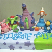 Dibo The Gift Dragon Cake 