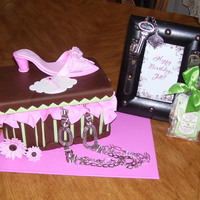 Shoebox Birthday Cake It was my girlfriend's 50th birthday, but I wanted to show her how cute and classy I think she is, rather than rub it in that she...