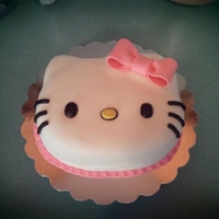 Hello Kitty Red Velvel with cream cheese filling.