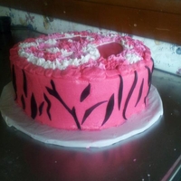 Zebra Stripes Peace Sign 