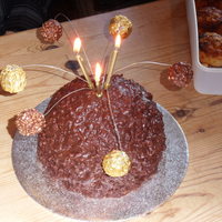Giant Ferrero Rocher Cake 