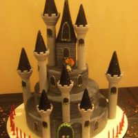 Haunted Castle Cake 