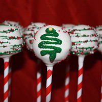 Christmas Cake Pops Christmas Tree Cake Pops