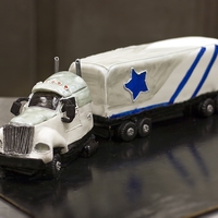 Big Rigg Grooms cake for a truck driving Dallas cowboys fan...way too much work for what I charged :/
