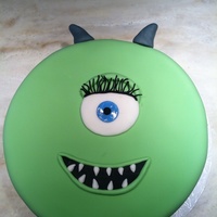 Mike Wizouski Monsters Inc. Cake 
