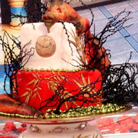 Chinese Dragon Cake Did you know that a Chinese Dragon cake is made up of 7 different animals.??? When I was commissioned to present a Chinese Dragon cake for...