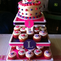 Princess Cupcakes With Smash Cake 