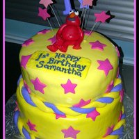 Elmo Cake 