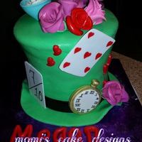 Was A Lot Of Fun Work With This Cake Alice In Wonderland was a lot of fun work with this cake, Alice in wonderland!!