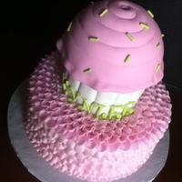 Cupcake And Ruffles For A Vintage Cupcake Theme Cupcake and ruffles for a vintage cupcake theme.