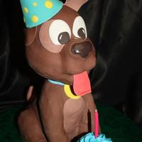 Birthday Doggie *I made this dog for a local dog rescue program. I was very pleased with the outcome. :) Enjoy