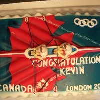 Canadian Stamp Commemorating The 2012 Olympic Rowing Team