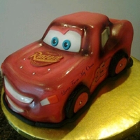 Lightning Mcqueen Adapted from Disney's Cars