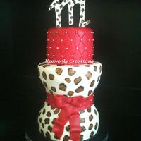 Party Like An Animal Cake for a birthday party