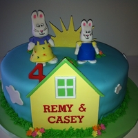 Max & Ruby As a mom I've watched a lot of Max and Ruby....it prepped me well for this cake!