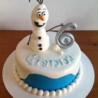 Olaf Frozen Yellow Cake Chocolate Buttercream Filling Vanilla Buttercream Frosting The Snow On Top Border And Snow Balls Are Fond Olaf (Frozen) - yellow cake, chocolate buttercream filling, vanilla buttercream frosting. The "snow" on top, border, and snow...