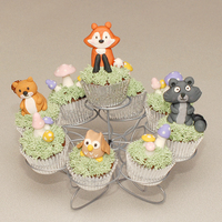 Woodland Creatures Cupcakes 