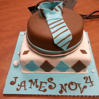 Boss Tie Cake Cake for my boss!