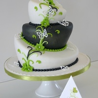 Green Grey Wedding Topsy Love this one!