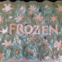 Frozen Cupcake Cake 