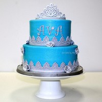 Blue Princess Cake Blue Princess cake