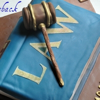 Law Book Cake this cake was for a lawyer!!