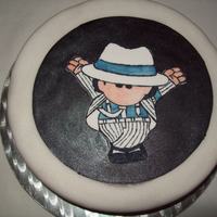 Michael Jackson Chibi Hand-painted chibi character