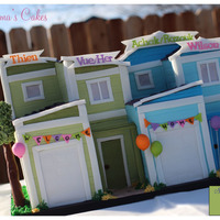 Habitat For Humanity I donated this cake to the Habitat for Humanity 100th home dedication event. The cake was a replica of the homes built. It took me 20 hours...