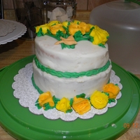 Just For A Friend white and lemon cake with lemon filling