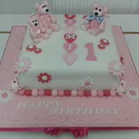 Babys First Birthday Cake Baby's first Birthday cake