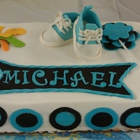 Baby Shower This is a red velvet cake with cream cheese filling. Thank you CCr's for your templates and designs