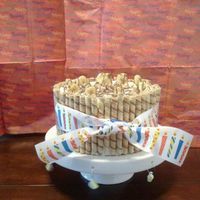 Banana Nutella This cake was for my sisters boyfriend who doesn't like chocolate (IMO there is something wrong with him). The cake is banana and the...