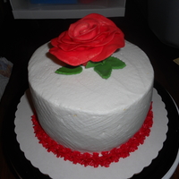 My First Fondant/gumpaste Rose Client asked for small 5" cake with a large red rose on top. After watching a few tutorials on making flowers by hand, I attempted the...