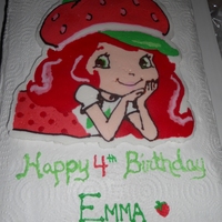 New Strawberry Shortcake Client wanted the NEW Strawberry Shortcake for her daughter's birthday. I made a 9x13 cake and the FBCT of Strawberry for the...