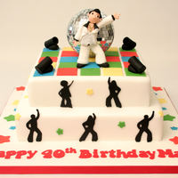A 70S Themed Cake A 70s themed cake