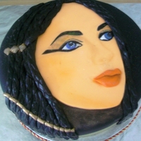 Cleopatra This cake was for a girl who looks like Cleopatra!