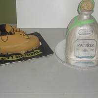 Timberland And Patron Cakes 