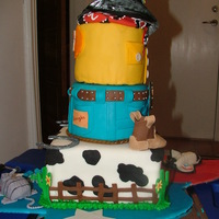 Texas I enter a cake competition and this was the cake that I competed with. I am from Texas and currently living in Danmark. I miss home sooo...