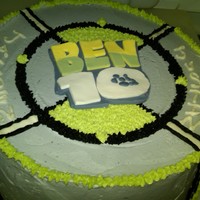 Ben 10 Birthday Cake This was for my nephew's 5th Birthday. He loves Ben 10.