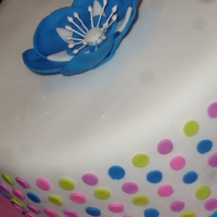 Polka Dot Cake I made this cake to try out my new Americolor gels. I'm in love! I always hated know muted and pastel my Wilton colors came out. Not...